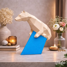 Polar bear sculpture Polar bear sculpture